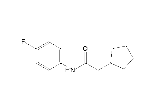2-cyclopentyl-N-(4-fluorophenyl)acetamide