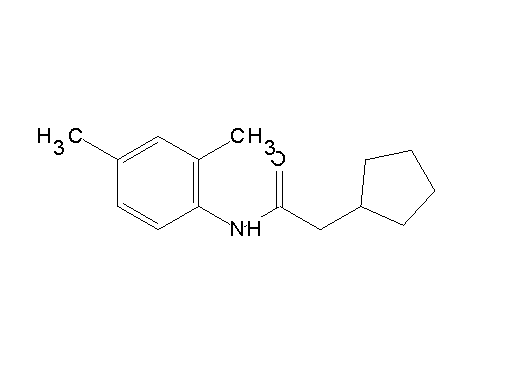 2-cyclopentyl-N-(2,4-dimethylphenyl)acetamide