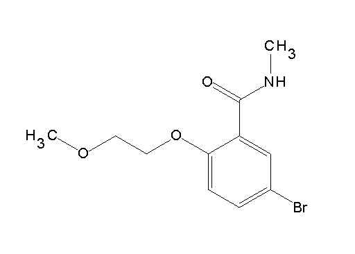 5-bromo-2-(2-methoxyethoxy)-N-methylbenzamide