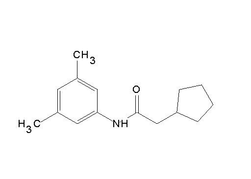 2-cyclopentyl-N-(3,5-dimethylphenyl)acetamide