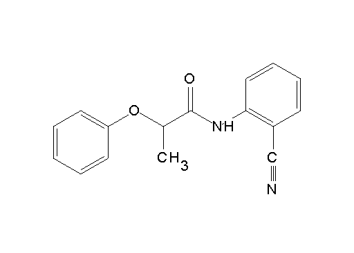 N-(2-cyanophenyl)-2-phenoxypropanamide