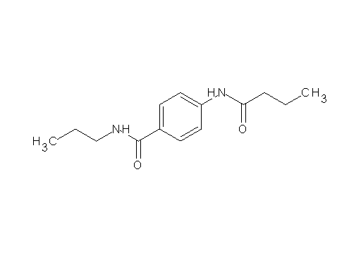 4-(butyrylamino)-N-propylbenzamide