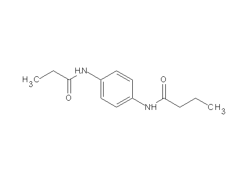 N-[4-(propionylamino)phenyl]butanamide