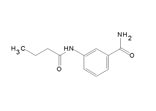 3-(butyrylamino)benzamide