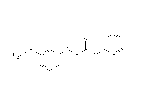 2-(3-ethylphenoxy)-N-phenylacetamide