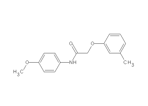 N-(4-methoxyphenyl)-2-(3-methylphenoxy)acetamide