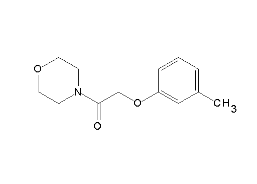 4-[(3-methylphenoxy)acetyl]morpholine