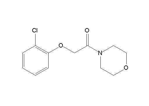 4-[(2-chlorophenoxy)acetyl]morpholine