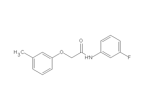 N-(3-fluorophenyl)-2-(3-methylphenoxy)acetamide