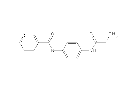 N-[4-(propionylamino)phenyl]nicotinamide - Click Image to Close