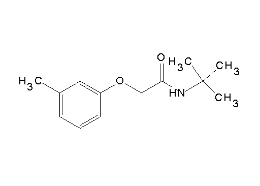 N-(tert-butyl)-2-(3-methylphenoxy)acetamide