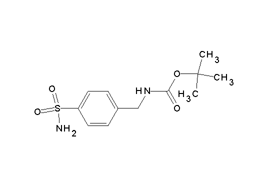 tert-butyl [4-(aminosulfonyl)benzyl]carbamate