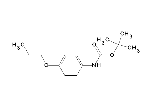 tert-butyl (4-propoxyphenyl)carbamate