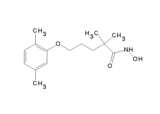 5-(2,5-dimethylphenoxy)-N-hydroxy-2,2-dimethylpentanamide