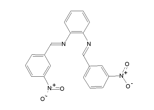 N,N'-bis(3-nitrobenzylidene)-1,2-benzenediamine