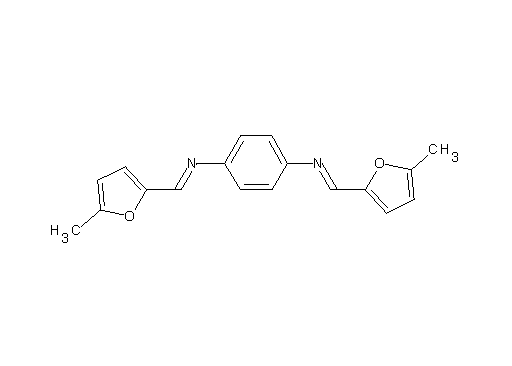 N,N'-bis[(5-methyl-2-furyl)methylene]-1,4-benzenediamine