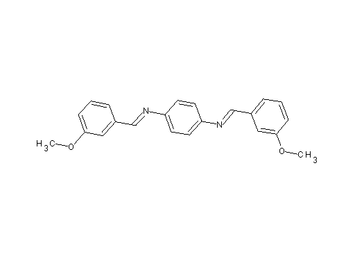 N,N'-bis(3-methoxybenzylidene)-1,4-benzenediamine