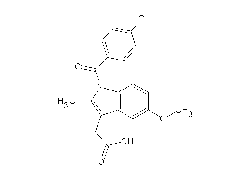 [1-(4-chlorobenzoyl)-5-methoxy-2-methyl-1H-indol-3-yl]acetic acid