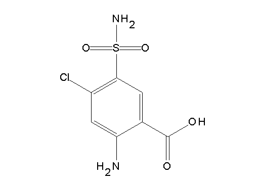 2-amino-5-(aminosulfonyl)-4-chlorobenzoic acid