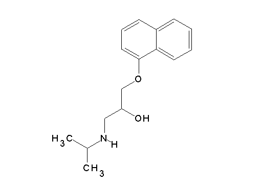 1-(isopropylamino)-3-(1-naphthyloxy)-2-propanol - Click Image to Close