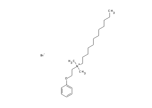 N,N-dimethyl-N-(2-phenoxyethyl)-1-dodecanaminium bromide