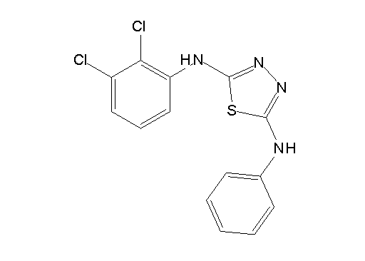 N-(2,3-dichlorophenyl)-N'-phenyl-1,3,4-thiadiazole-2,5-diamine