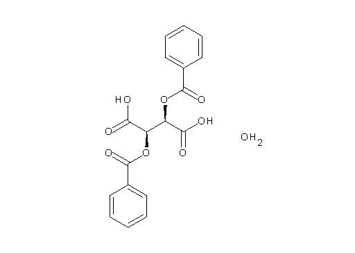 2,3-bis(benzoyloxy)succinic acid hydrate