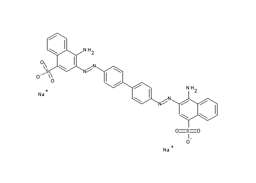 disodium 3,3'-[4,4'-biphenyldiylbis(2,1-diazenediyl)]bis(4-amino-1-naphthalenesulfonate)