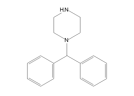 1-(diphenylmethyl)piperazine 1-(diphenylmethyl)piperazine