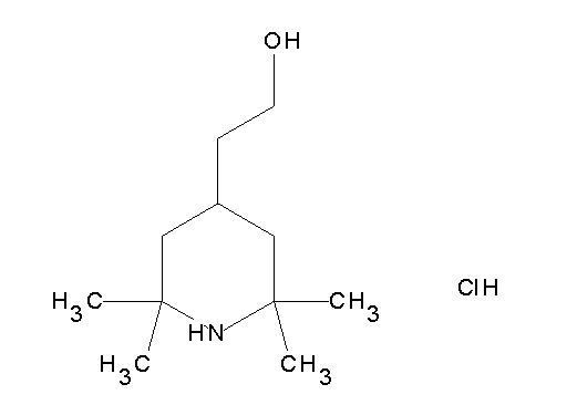 2-(2,2,6,6-tetramethyl-4-piperidinyl)ethanol hydrochloride