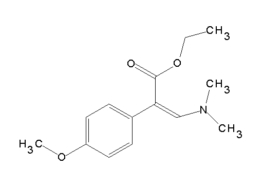 ethyl 3-(dimethylamino)-2-(4-methoxyphenyl)acrylate