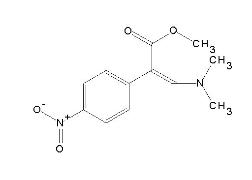 methyl 3-(dimethylamino)-2-(4-nitrophenyl)acrylate