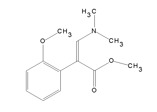methyl 3-(dimethylamino)-2-(2-methoxyphenyl)acrylate