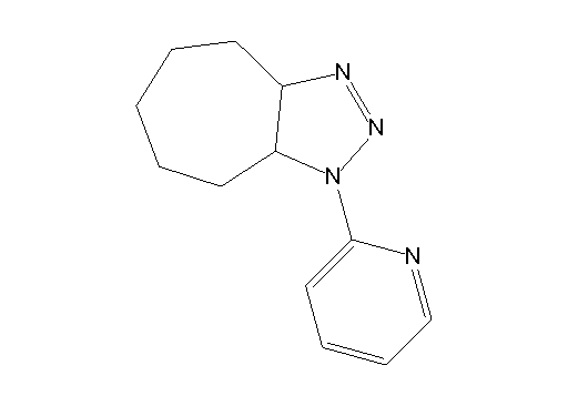 1-(2-pyridinyl)-1,3a,4,5,6,7,8,8a-octahydrocyclohepta[d][1,2,3]triazole