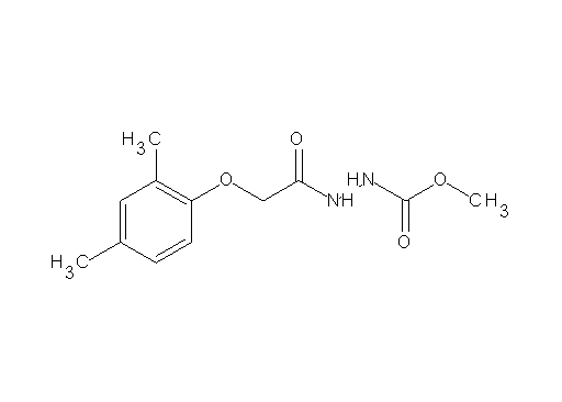 methyl 2-[(2,4-dimethylphenoxy)acetyl]hydrazinecarboxylate