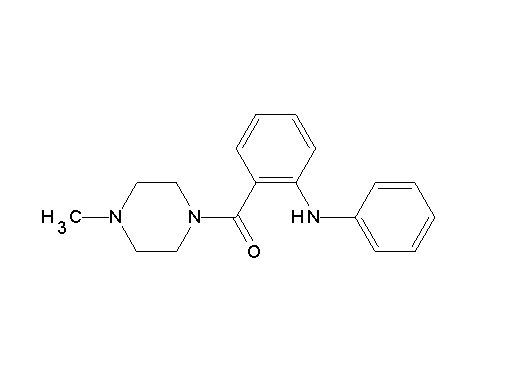 2-[(4-methyl-1-piperazinyl)carbonyl]-N-phenylaniline