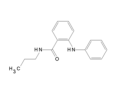 2-anilino-N-propylbenzamide
