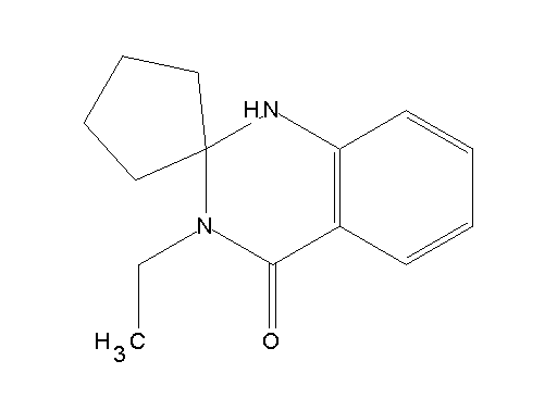 3'-ethyl-1'H-spiro[cyclopentane-1,2'-quinazolin]-4'(3'H)-one - Click Image to Close