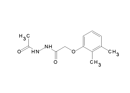 N'-acetyl-2-(2,3-dimethylphenoxy)acetohydrazide