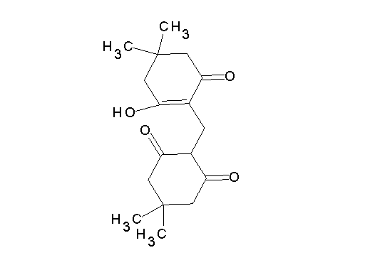 2-[(2-hydroxy-4,4-dimethyl-6-oxo-1-cyclohexen-1-yl)methyl]-5,5-dimethyl-1,3-cyclohexanedione