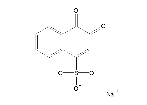 sodium 3,4-dioxo-3,4-dihydro-1-naphthalenesulfonate