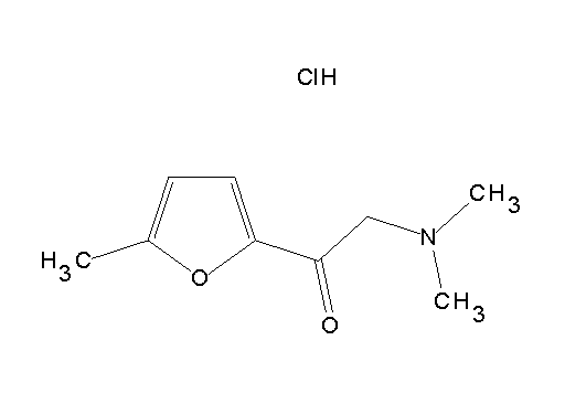 2-(dimethylamino)-1-(5-methyl-2-furyl)ethanone hydrochloride