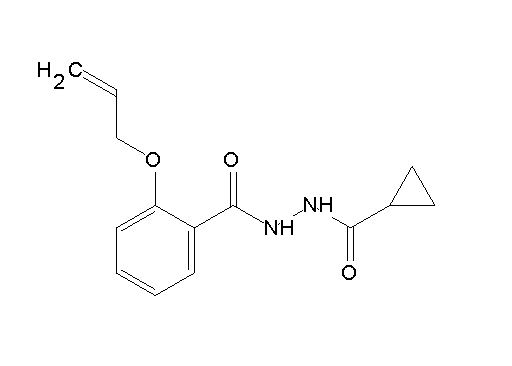 2-(allyloxy)-N'-(cyclopropylcarbonyl)benzohydrazide