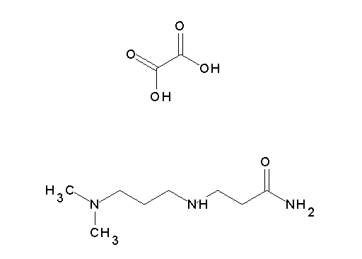 N3-[3-(dimethylamino)propyl]-b-alaninamide oxalate - Click Image to Close