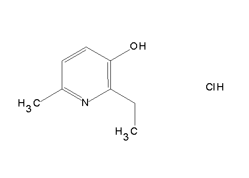 2-ethyl-6-methyl-3-pyridinol hydrochloride