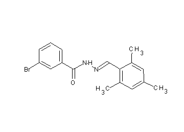 3-bromo-N'-(mesitylmethylene)benzohydrazide