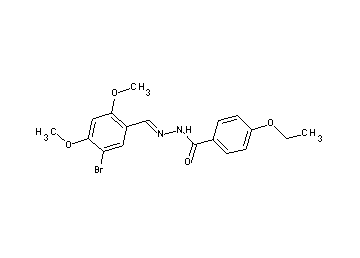 N'-(5-bromo-2,4-dimethoxybenzylidene)-4-ethoxybenzohydrazide