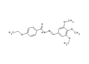 4-ethoxy-N'-(3,4,5-trimethoxybenzylidene)benzohydrazide