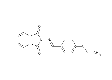 2-[(4-ethoxybenzylidene)amino]-1H-isoindole-1,3(2H)-dione