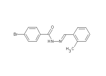 4-bromo-N'-(2-methylbenzylidene)benzohydrazide